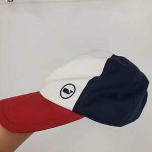 Vineyard Vines Performance White Multicolor Logo Ball Cap‎ Hat